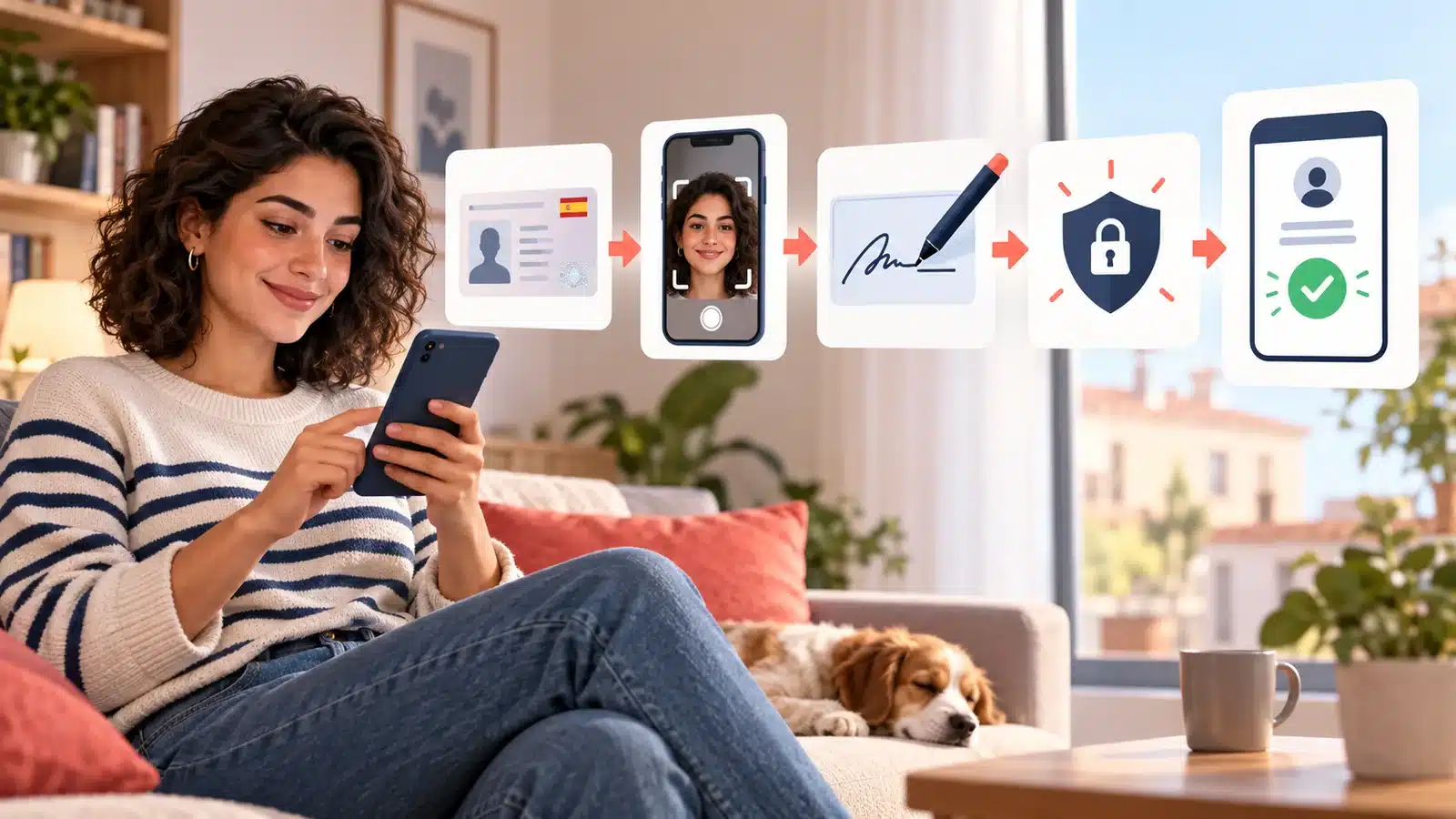 Cómo abrir la cuenta online del banco Santander con seguridad
